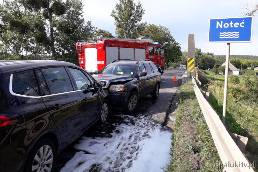 Wypadek w Obórzni