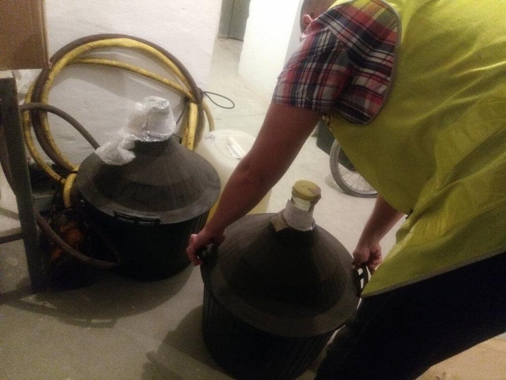 Nielegalna produkcja alkoholu zlikwidowana