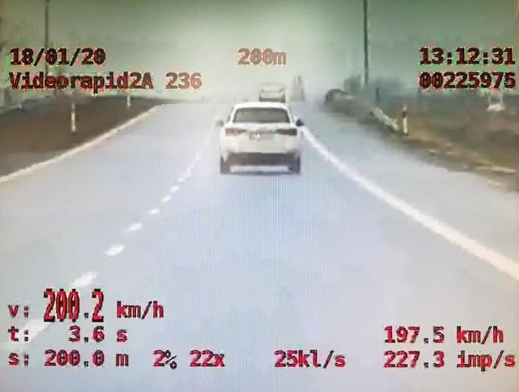Ponad 200 km/h na liczniku