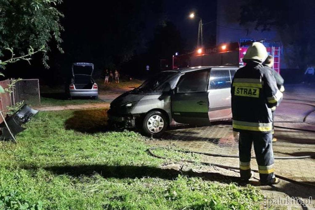 Spłonęła komora silnika