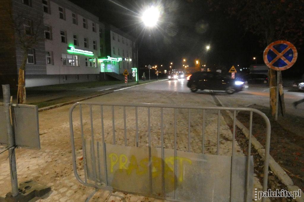 Wycinek zrobiony, ale przejazdu nie ma