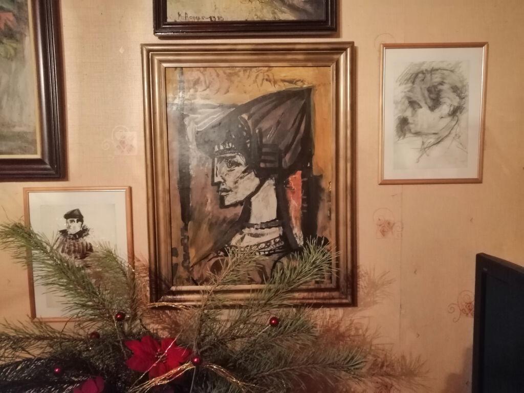 Hobby namalowane na płótnie
