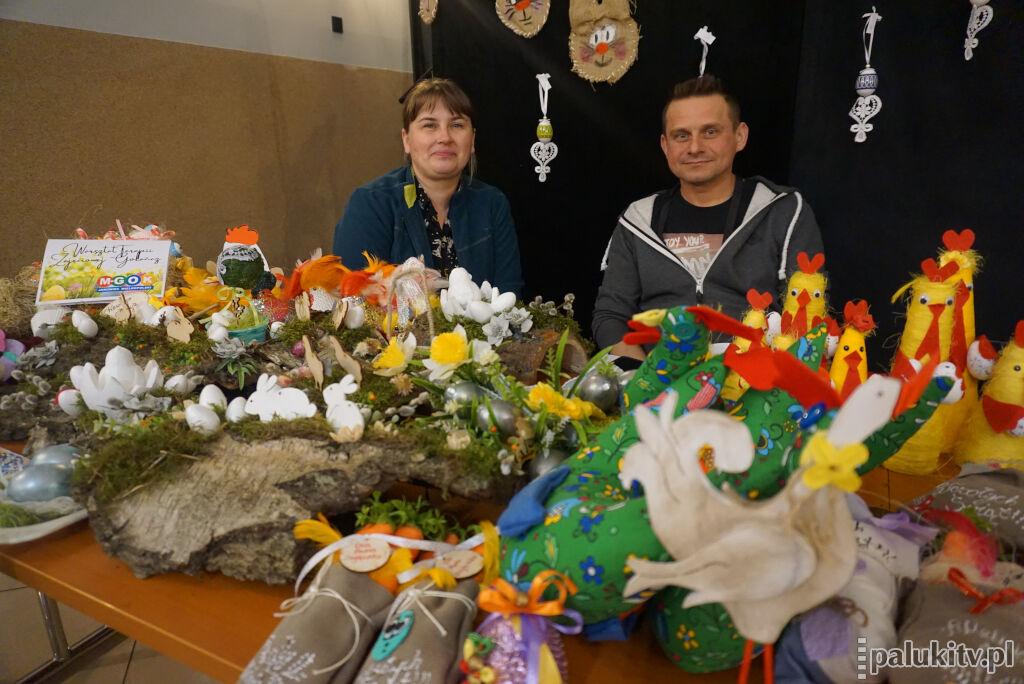 Prezentowali wielkanocne rękodzieło w Miejsko-Gminnym Ośrodku Kultury w Janowcu Wlkp.