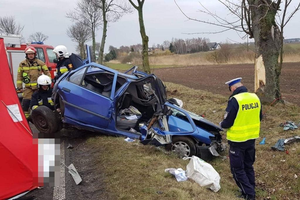 Śmiertelny wypadek w Wieszkach