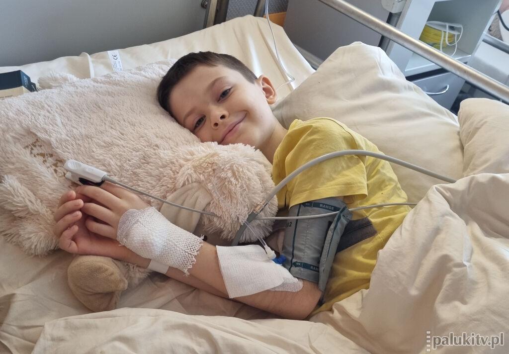 Kacper Grzeszczak z Szubina - ośmioletni miłośnik przyrody potrzebuje pilnej pomocy
