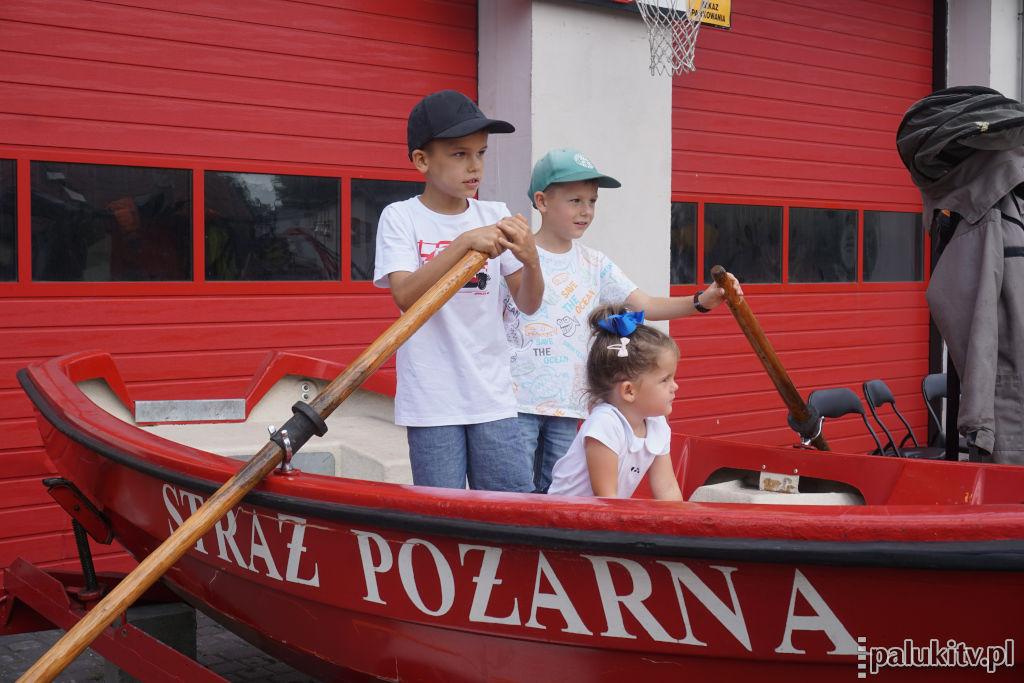 Popis możliwości OSP Kcynia i Orkiestry Dętej na pikniku strażackim