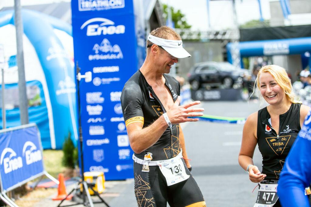 Triathlonista Marcin Ruciński - uzależniony od biegania, pływania i jazdy na rowerze