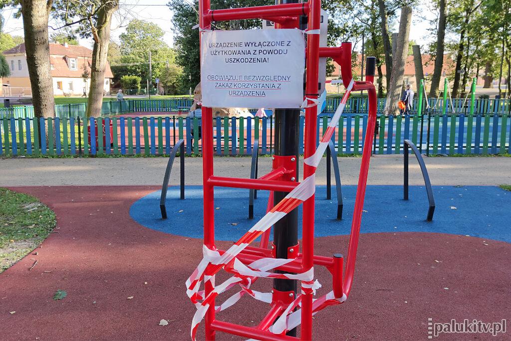 Gmina Szubin upiększa park miejski dla mieszkańców. Niestety jest on notorycznie dewastowany