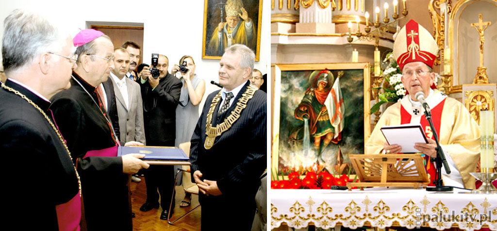 Święty Florian jest patronem Żnina od 13 lat. Gasi płomienie zła i rozpala miłość