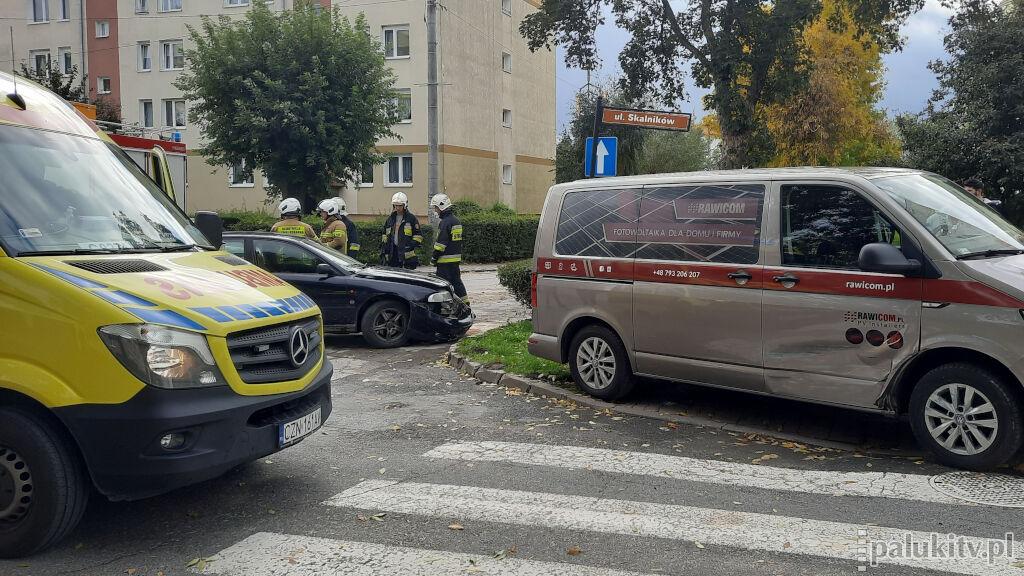 Wymuszone pierwszeństwo, kierowca w szpitalu