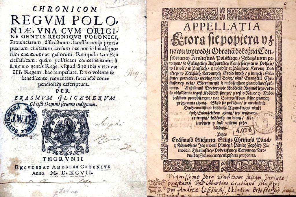 Erazm Gliczner- bojownik zgody i harmonii międzywyznaniowej