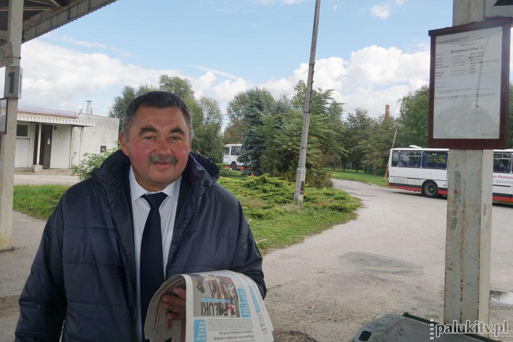 Radny nie opracuje ankiety za burmistrza, ale w sprawie autobusów Żnin - Barcin - Inowrocław nie podda się łatwo