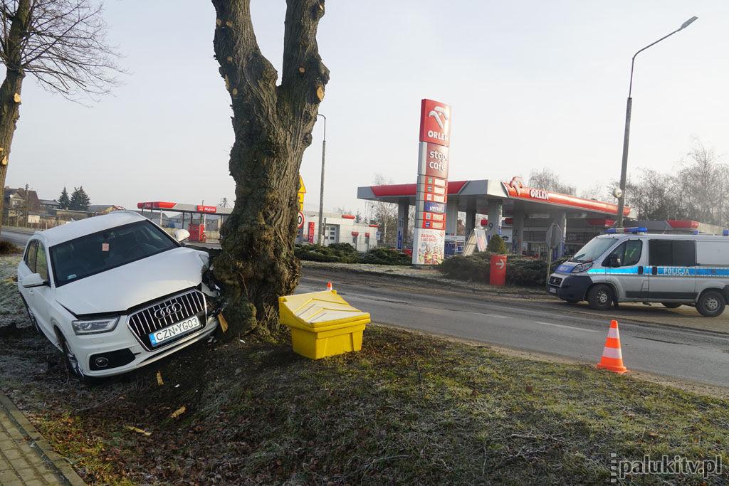 Wymusił pierwszeństwo włączając się do ruchu w Barcinie Wsi. Ciężarna na obserwacji w szpitalu