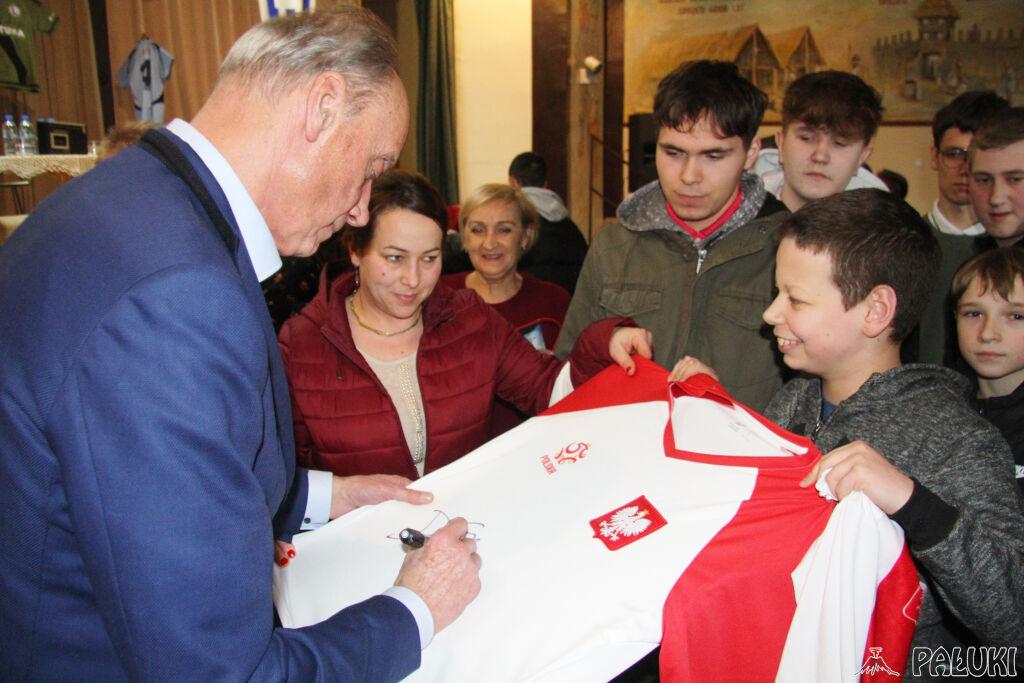 Dariusz Szpakowski w Gąsawie. Wspomnienia mundiali, piłkarzy i niezapomnianych meczów (zdjęcia)