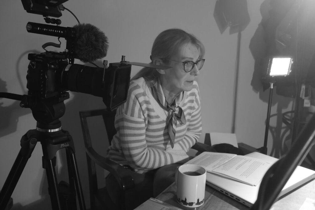 Dorota Latour kręci w Żninie swój najnowszy film dokumentalny