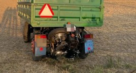 Dwa wypadki motocykli kawasaki i pieszy potrącony przez autobus