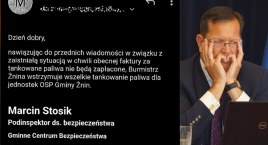 Ograniczenie tankowanie dla ochotniczej straży pożarnej w Żninie 
