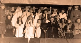 Szkołę wiejską w Turzynie zaraz po wojnie wspomina Teresa Śliwa-Lisiecka z Kcyni (1)
