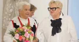 Krystyna Ługiewicz 45 lat ocala haft pałucki od zapomnienia. Żnin nie zapomniał o jubileuszu mistrzyni  (wideo + zdjęcia)