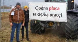 Trzy dni rolniczej blokady trasy S5 w Jaroszewie. Przejazd tylko przez rondo. Utrudnienia też w Szubinie i Rogowie