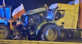 Rolnik poszkodowany na S5 w Rogowie nadal bez ciągnika. Zrzutka.pl prowadzi procedurę weryfikacyjną 