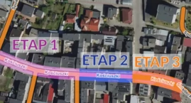 Przebudowa ul. Kościuszki: etapy, terminy, organizacja ruchu - wszystko na jednej tablicy