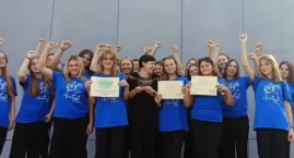 Pojechały i zdobyły pierwsze miejsce! We Włocławku zwyciężył chór Akatyst z Kcyni