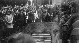 Nieudana druga próba przeniesienia  ciał ofiar wojny&hellip;