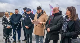 Odcinek drogi Łabiszyn - Barcin otwarty, wstęga prze&hellip;