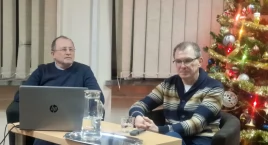 O Józefie Unrugu - wielkim Polaku z Pałuk w żnińskiej bibliotece opowiadał Mariusz Borowiak