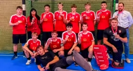 Juniorzy LKS Rogowo wicemistrzami Polski w hokeju halowym