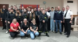 Nagrodzono strażaków z OSP w Górkach Zagajnych 