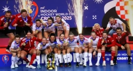 Polki mistrzyniami świata w hokeju halowym. Wśród pań jest gąsawianka! (fotogaleria)