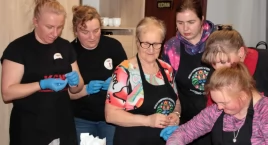 Pałuckie hafty na tortach