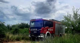 Akcje strażaków w Kcyni w związku z pożarami nieużytków 