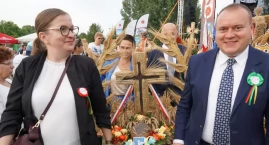 Rolnicy z Pałuk świętowali dożynki w barcińskim park&hellip;