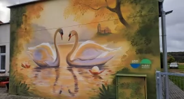Gmina Rogowo zyskała kolejne piękne murale