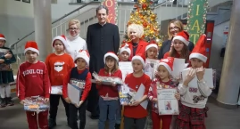 Konkurs Święty Mikołaj kocha wszystkie dzieci w żnińskiej jedynce