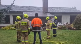 Pożar w kotłowni w Tonowie. Sąsiad - strażak uratował dom sąsiada