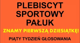 Znamy pierwszą dziesiątkę sportowców w plebiscycie sportowym Pałuk! 