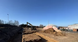 Maszyny wjechały na plac budowy nowego kcyńskiego przedszkola dla 220 maluchów