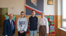Żnińska dwójka ma dwóch laureatów konkursów wojewódzkich: Wojciech - 94% z geografii, Fabrizzio - 94% z niemieckiego!