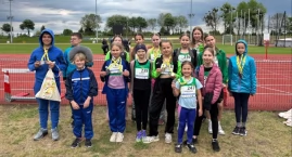 Na najwyższym stopniu lekkoatletycznego podium stanęły Iga Koralewicz, Aleksandra Zakowicz