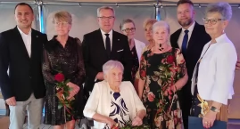Władysława Wiatrowska z gminy Kcynia uroczyście obchodziła setne urodziny 