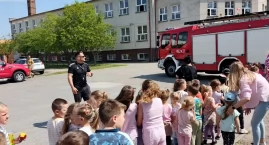 Dynamiczna próbna ewakuacja w SP w Mycielewie!
