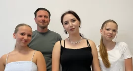 Dziewczęta ze żnińskiego klubu 