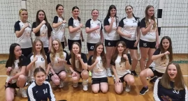 Dziewczęta ze żnińskiego klubu 