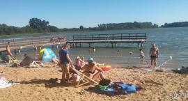 Plaża w Laskowie. Czysta woda, solidna plaża, ale to&hellip;