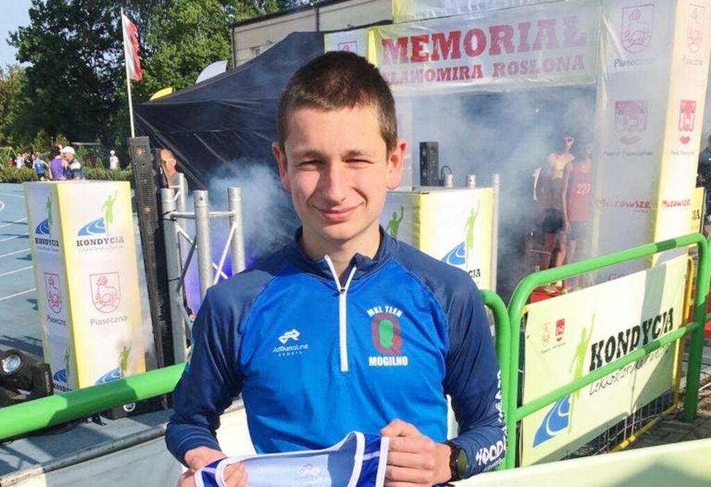 Jędrzej Wolski czwarty na Mistrzostwach Polski Juniorów w biegu na 5.000 metrów