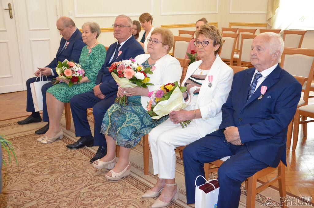 Trzy pary obchodziły Złote Gody w sali USC w Mogilnie (zdjęcia)
